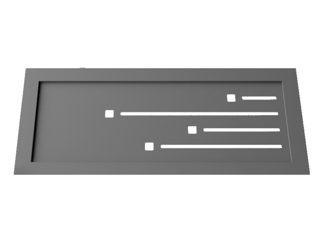 Motif pour garde corps M16