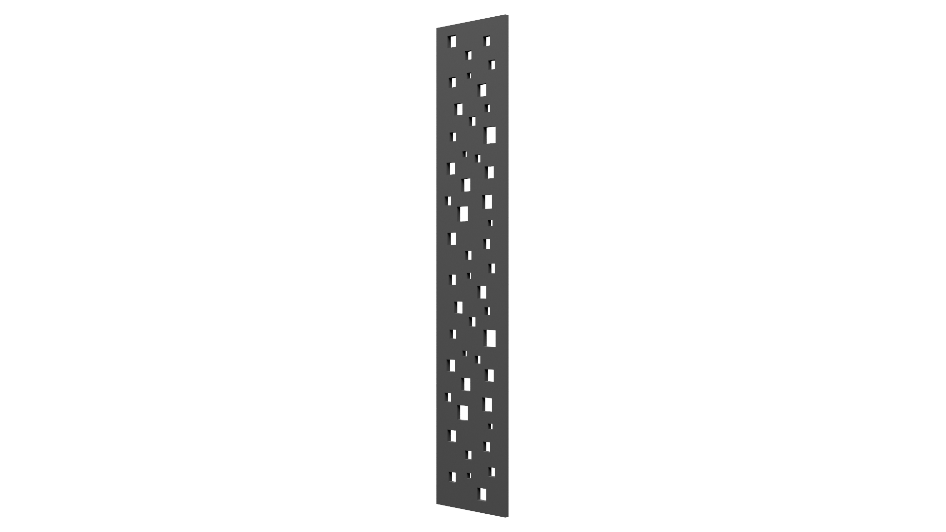 Décor de découpes pour portail en aluminium SELECT HYBRIDE